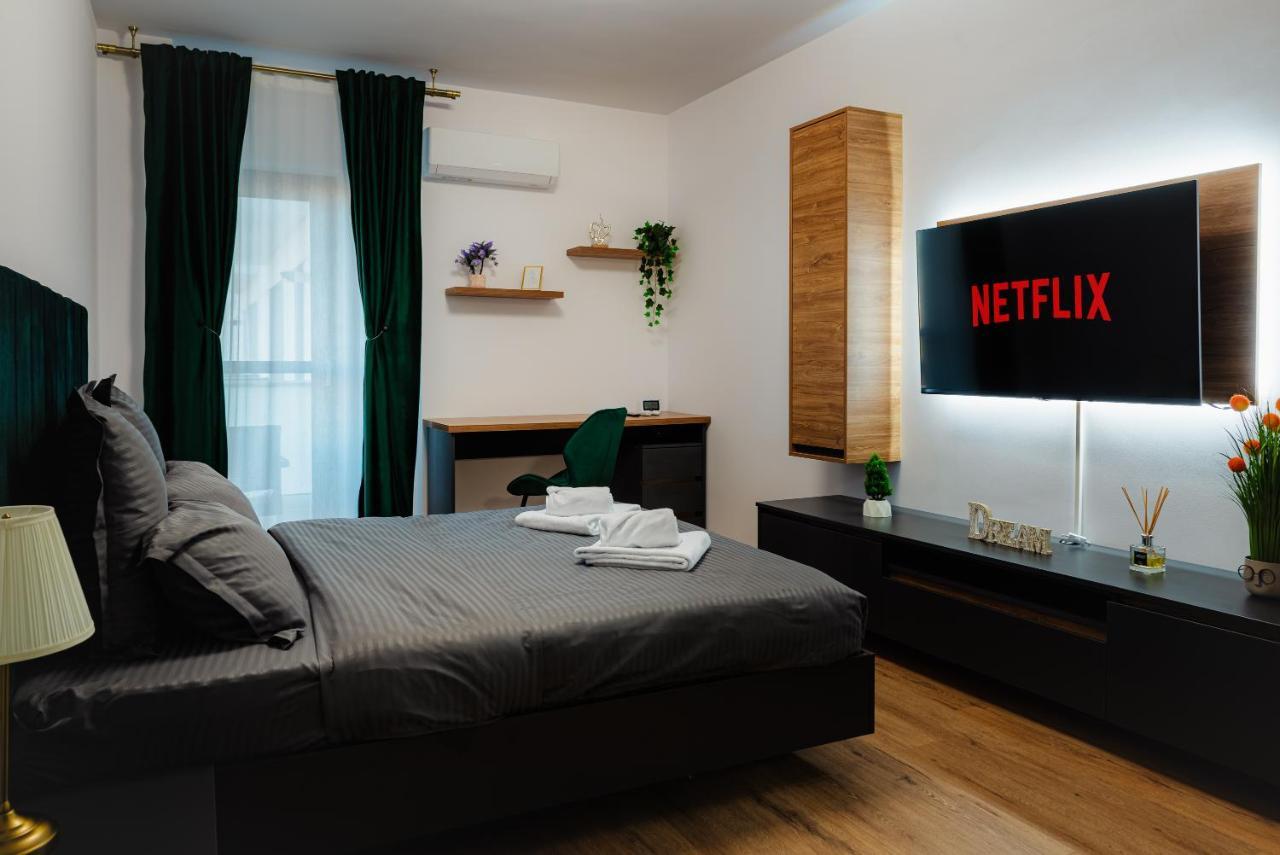 New Luxury City Center Studio Bükreş Dış mekan fotoğraf